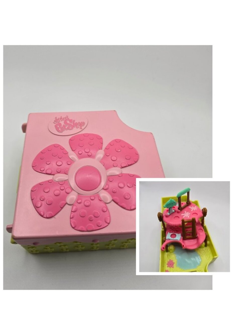 LITTLEST PET SHOP Teeniest Tiniest Paradise Island Play Set NO PETS